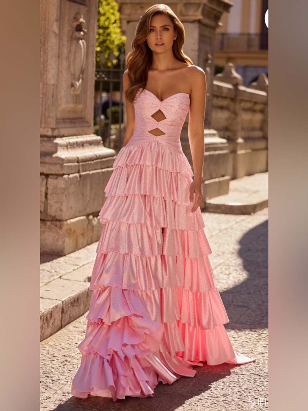 Sherri Hill 57416 in pink